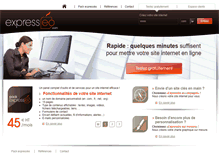 Tablet Screenshot of expresseo.com